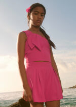 Abel & Lula Παιδικό Σετ Βερμούδα Κρεπ για Κορίτσι Φούξια 26-05210-018 - Image 4