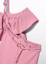 Abel & Lula Παιδικό Σετ με Μακρύ Παντελόνι Κρεπ για Κορίτσι Ροζ 26-05283-026 - Image 3