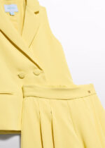 Abel & Lula Παιδικό Κοστούμι με Βερμούδα Κρεπ για Κορίτσι Κίτρινο 26-05287-039 - Image 3