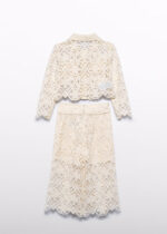 Abel & Lula Παιδικό Κοστούμι με Παντελόνι Ζιπ Κιλότ για Κορίτσι Κρεμ 26-05288-004 - Image 2