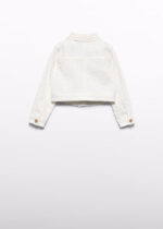 Abel & Lula Παιδικό Τζάκετ με Πούλιες για Κορίτσι Κρεμ 26-05395-003 - Image 2
