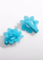 Abel & Lula Σετ Τσιμπιδάκια Μαλλιών με Λουλούδι Τούλι για Κορίτσι Μπλε 26-05467-068 - Image 2