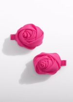 Abel & Lula Σετ Τσιμπιδάκια Μαλλιών με Λουλούδι από Γάζα για Κορίτσι Φούξια 26-05469-081 - Image 2