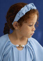 Abel & Lula Παιδική Στέκα Μαλλιών Κρεπ για Κορίτσι Μπλε 26-05476-087 – Bild 2