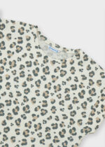 Mayoral Παιδική Μπλούζα κοντομάνικη σταμπωτη  για Κορίτσι Μπεζ 26-06012-020 - Image 3