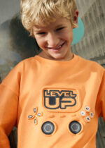 Mayoral Παιδική Μπλούζα Κοντομάνικη για Αγόρι Κοραλί 26-06037-033