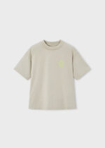 Mayoral x Boston Kids Παιδική Μπλούζα Κοντομάνικη για Αγόρι Λαδί 26-06047-457 - Image 2