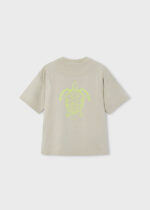 Mayoral x Boston Kids Παιδική Μπλούζα Κοντομάνικη για Αγόρι Λαδί 26-06047-457 - Image 3