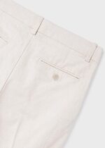 Mayoral Παιδικό λινό Παντελόνι suiting για Αγόρι Μπεζ 26-06562-016 - Image 4