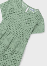 Mayoral Παιδικό Φόρεμα δαντελα για Κορίτσι Πράσινο 26-06904-094 – Bild 4