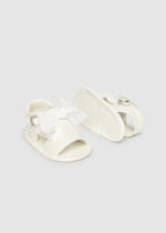 Mayoral Newborn Βρεφικά Παπούτσια Ανοιχτά για Κορίτσι Λεύκο 26-09084-047 - Image 3