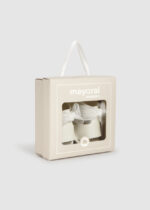 Mayoral Newborn Βρεφικά Παπούτσια Ανοιχτά για Κορίτσι Λεύκο 26-09084-047 - Image 4