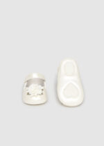 Mayoral Newborn Βρεφικές Μπαρέτες με Λουλούδι για Κορίτσι Λεύκο 26-09091-085