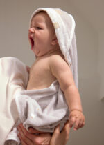 Mayoral Newborn Βρεφική Πετσέτα για Κορίτσι Ασημί 26-09117-078 - Image 2