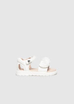 Mayoral Παιδικό Σανδάλι με καρδιά για Κορίτσι Λευκό 26-41743-041 - Image 2