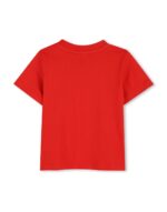 Timberland Παιδική Μπλούζα Κοντομάνικη για Αγόρι Κόκκινο T60854-97E-Κόκκινο - Image 2