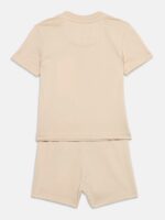 Calvin Klein Παιδικό Σετ Μακό 2 Τεμαχίων με Σορτσάκι  Unisex Εκρού LVCKSJI09B-PDV - Image 2