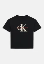 Calvin Klein Παιδικό Κοντομάνικο T-Shirt με Απλικέ Δίχτυ για Αγόρι Μαύρο LVCKSJA03B-BEH – Bild 3