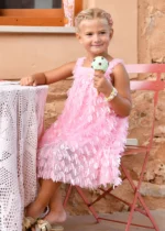 Angels Face Παιδικό Φόρεμα τιραντέ με παγιέτες Alison για Κορίτσι Ροζ 26-PINK-ALISON