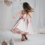 Vinteli Βαπτιστικό Φόρεμα για Κορίτσι Σάπιο Μήλο EXC6402 – Bild 3