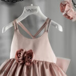 Vinteli Βαπτιστικό Φόρεμα για Κορίτσι Σάπιο Μήλο EXC6402 – Bild 4