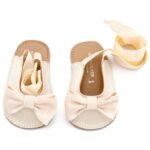BABYWALKER Βρεφικό Παπούτσι Αγκαλιάς Εκρού mi-1661 - Image 2