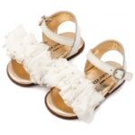 BABYWALKER Βρεφικό Πέδιλο για Κορίτσι Εκρού pri-2656 - Image 3