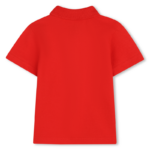 Timberland Παιδικό Μπλουζάκι Πόλο Κοντομάνικο για Αγόρι Κόκκινο T60875-97E-Κόκκινο - Image 3