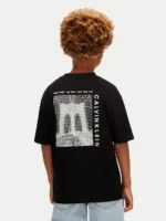 Calvin Klein Παιδικό Κοντομάνικο T-Shirt Bridge για Αγόρι Μαύρο LVCKSJA05B-BEH – Bild 3