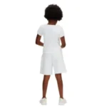 Calvin Klein Παιδικό Σορτσάκι με Logo για Κορίτσι Λευκό LV1CKSJC50-YAF - Image 4