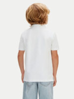 Calvin Klein Παιδικό Μονόχρωμο Πόλο για Αγόρι Λευκό LVCKSJB29B-YAF - Image 4