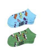 Happy Socks Παιδικές Κάλτσες για Αγόρι 2-Pack Skateboard Πολύχρωμες P004893