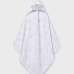 Mayoral Newborn Βρεφική Πετσέτα προσώπου με ζωάκι για Κορίτσι Εκρού 26-09118-083