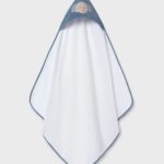 Mayoral Newborn Βρεφική Πετσέτα προσώπου με ζωάκι για Κορίτσι Λεύκο 26-09118-085