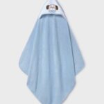 Mayoral Newborn Βρεφική Πετσέτα προσώπου με ζωάκι για Αγόρι Μπλε 26-09118-084