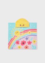 Mayoral Newborn Βρεφική Μπουρνουζοπετσέτα για Κορίτσι Φλοράλ 26-09113-068