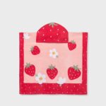 Mayoral Newborn Βρεφική Μπουρνουζοπετσέτα για Κορίτσι Κόκκινο 26-09113-069