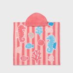 Mayoral Newborn Βρεφική Μπουρνουζοπετσέτα για Κορίτσι Πορτοκαλί 26-09114-075