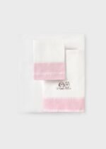 Mayoral Newborn Βρεφικά Σεντόνια  για Κορίτσι Ροζ 26-09121-091