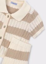 Mayoral Παιδικό Σετ πλεκτό Παντελόνιού μακρύ για Κορίτσι Σταμπωτό 26-03595-067 - Image 3