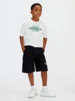 Calvin Klein Παιδικό Υφασμάτινο Σορτσάκι Essential για Αγόρι Μαύρο LVCKSJC31B-BEH