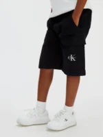 Calvin Klein Παιδικό Υφασμάτινο Σορτσάκι Essential για Αγόρι Μαύρο LVCKSJC31B-BEH – Bild 2