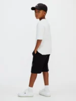 Calvin Klein Παιδικό Υφασμάτινο Σορτσάκι Essential για Αγόρι Μαύρο LVCKSJC31B-BEH – Bild 3