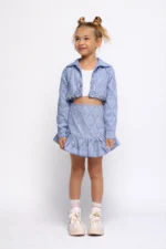 Alice Παιδικό Φούστα Τζιν για Κορίτσι Μπλέ S26-A12023-03 - Image 2