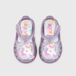 Igor Παιδικό Πέδιλο Παραλίας για Κορίτσι Μωβ Glitter 26-S10341-352 - Image 4