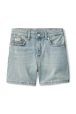 Calvin Klein Παιδική Βερμούδα Τζιν Andrew Wash για Κορίτσι Μπλε LVCKSJC19G-1A5