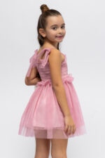 Alice Παιδικό Φόρεμα για Κορίτσι Ροζ Τούλι S26-Α11061-02 - Image 3