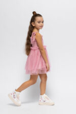 Alice Παιδικό Φόρεμα για Κορίτσι Ροζ Τούλι S26-Α11061-02 - Image 2