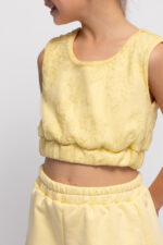 Alice Παιδικό Σετ Σορτς με Δαντέλα για Κορίτσι Κίτρινο S26-A18081-03 - Image 8