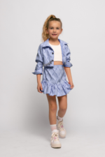 Alice Παιδικό Φούστα Τζιν για Κορίτσι Μπλέ S26-A12023-03